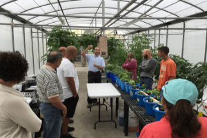 Kevin presenting at Greenhouse